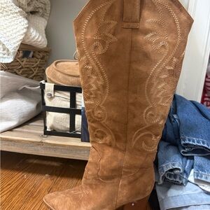 Brown Western Cowboy Boots